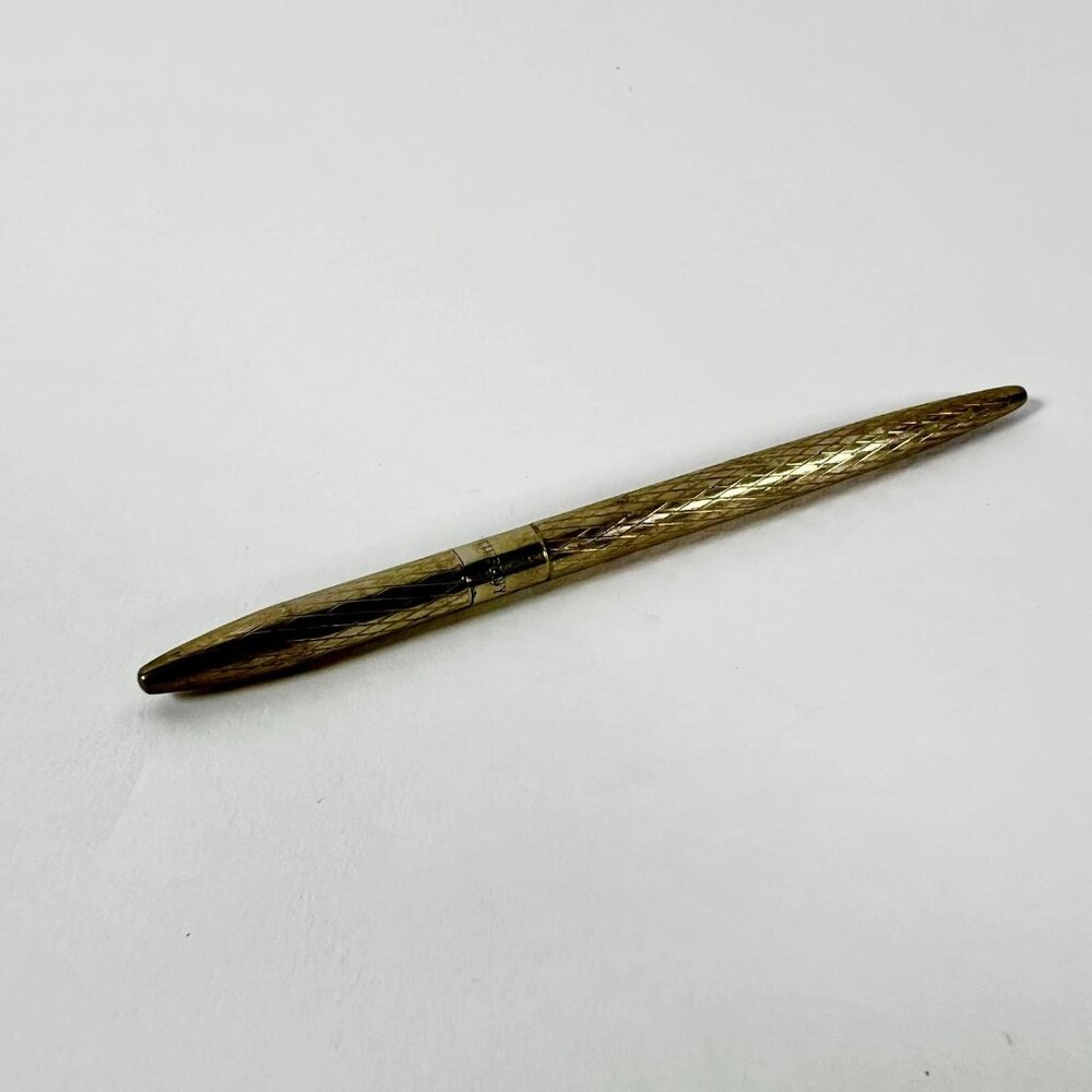 Tiffany & Co. Diamond-Textured Sterling Silver Ballpoint Pen